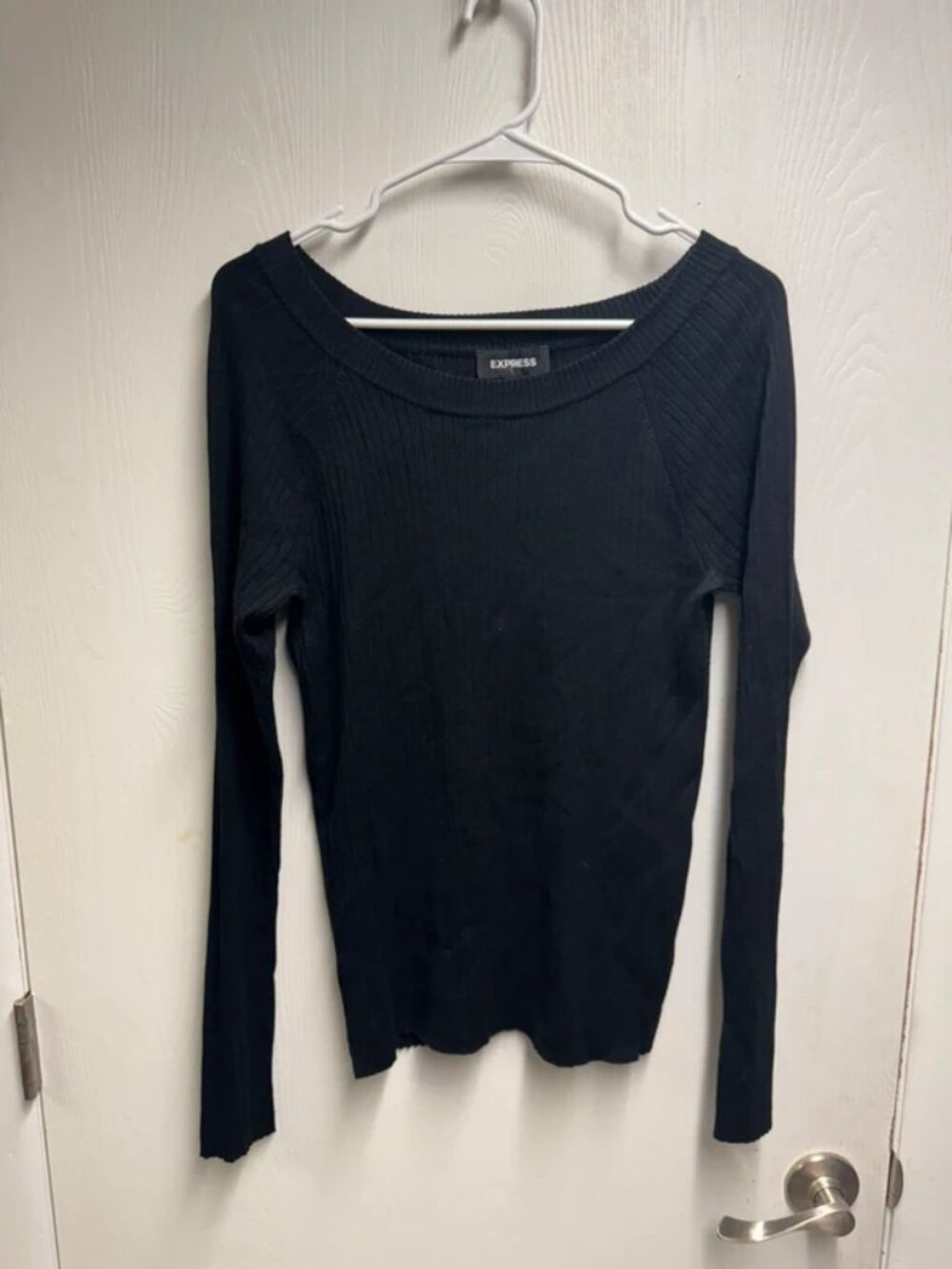 Express Black Long Sleeve Size Large